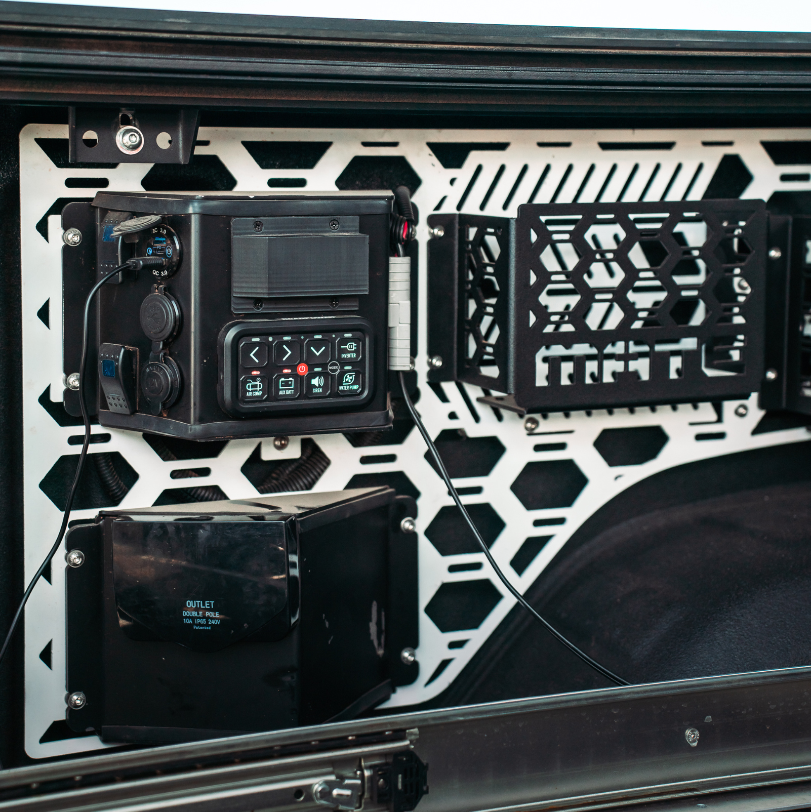 Ram 1500 DT with the Mate Designs Molle Panel Kit