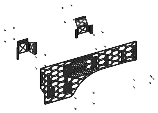 2013+ Ram 2500 / 3500 Mate Designs Molle Panel