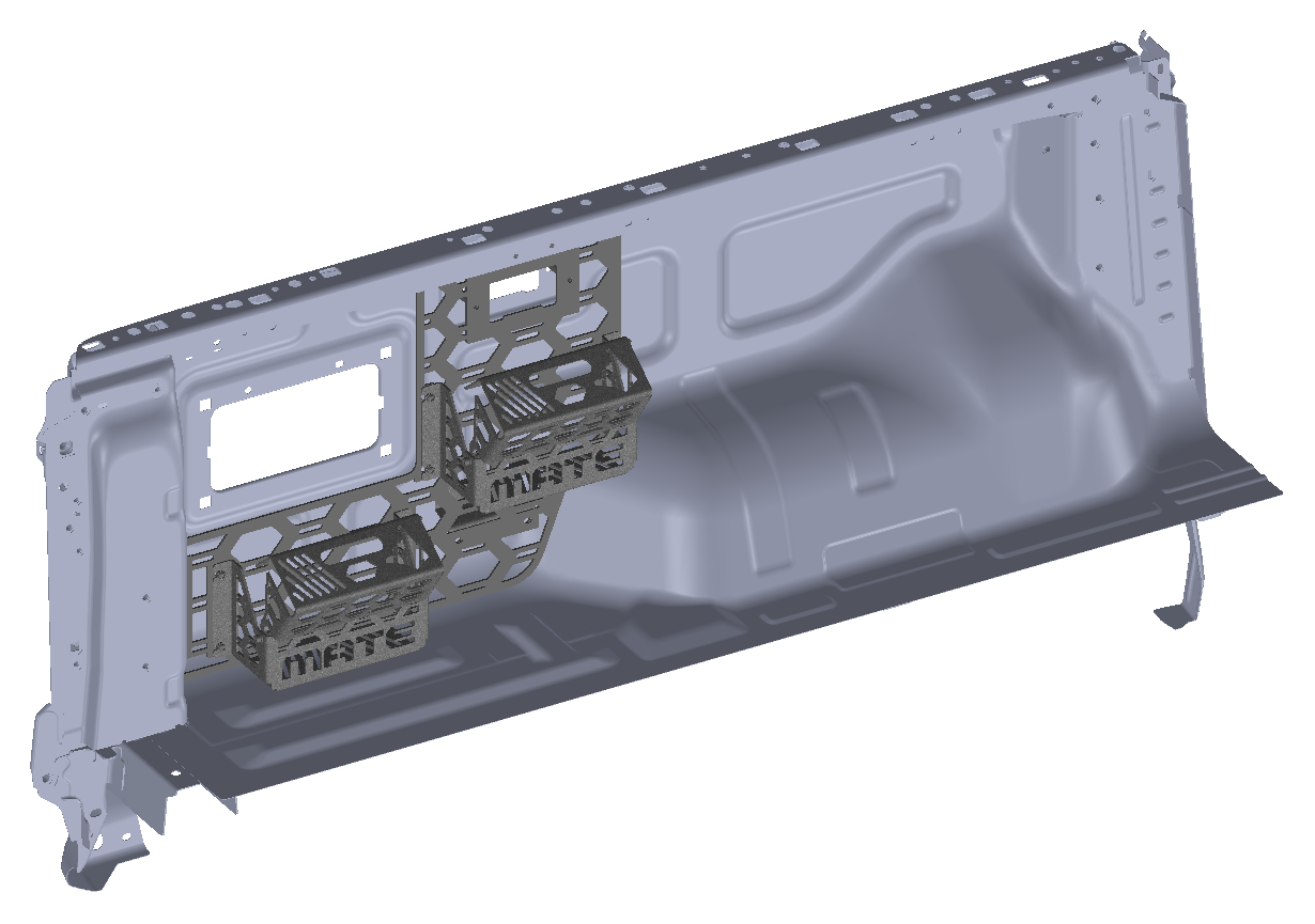 2011-2022 Ford Ranger PX (T6) Mate Designs Molle Panel