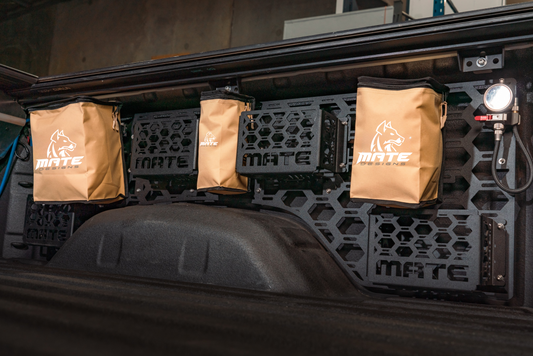 Tan Mate Designs Storage Bag