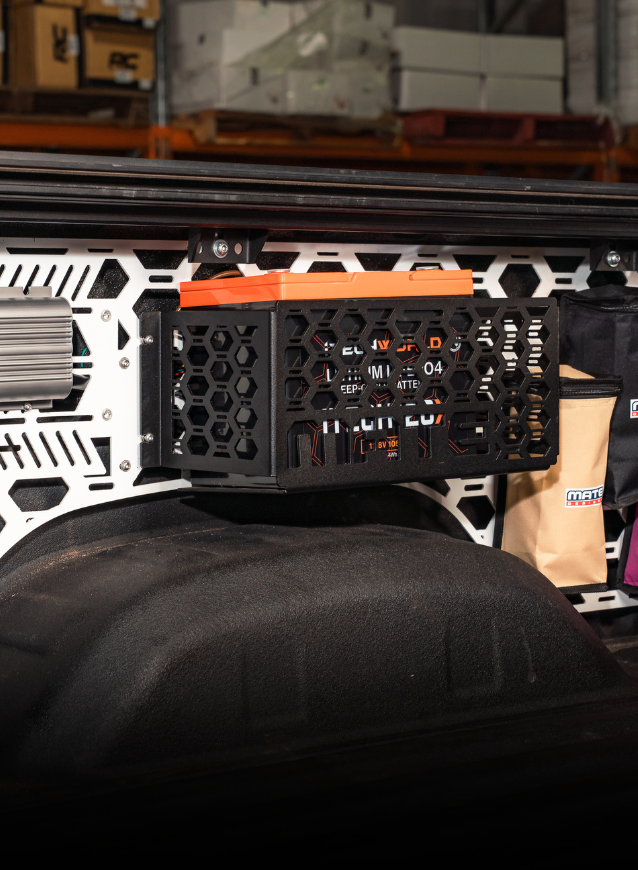 2) LOCK IN YOUR FIXED STORAGE POCKET